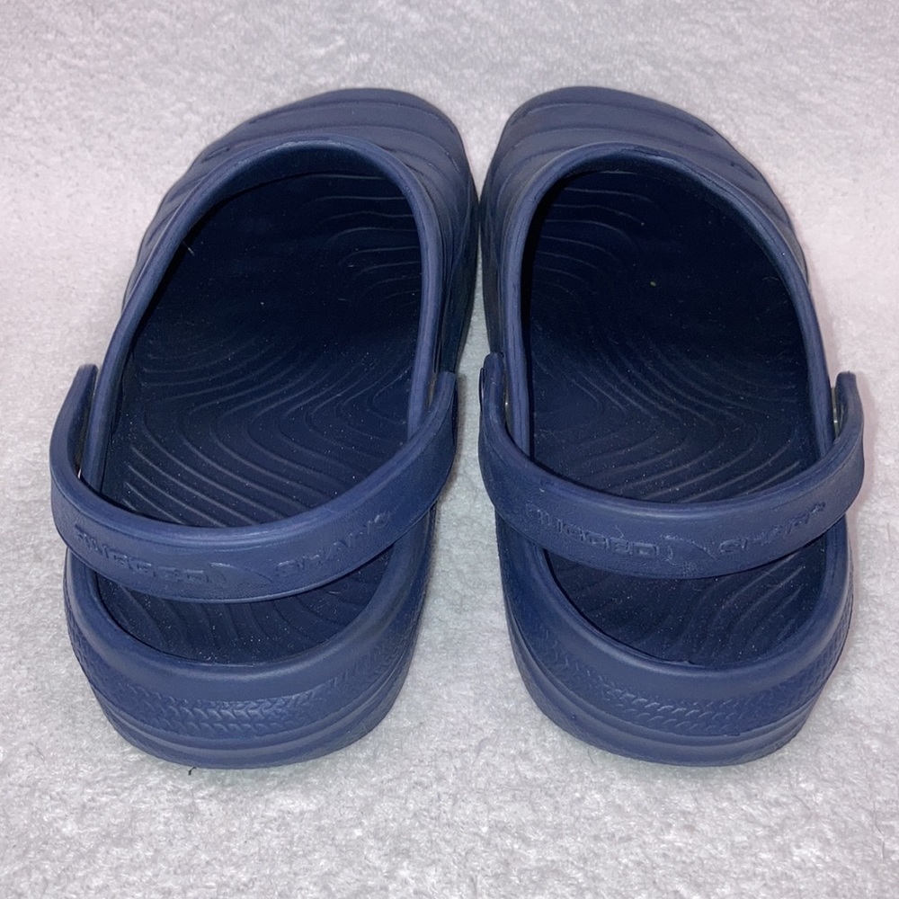 RUGGED SHARK boys size 5 SHARK-LITE EVA MOLDED CLOG - Picture 2 of 6